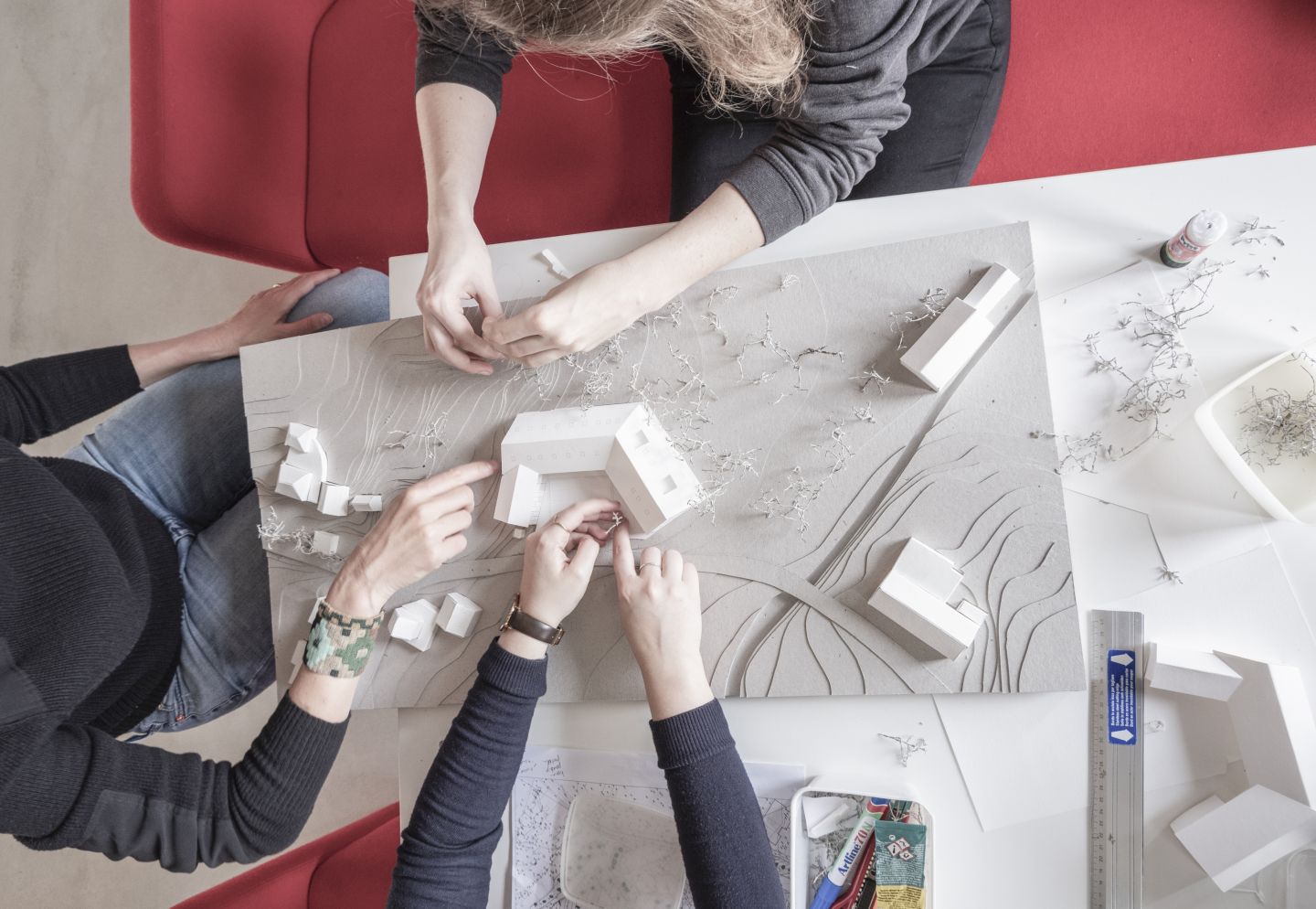 In een Stramienproject kristalliseren de talenten van onze coöperanten. 
Zo maken we ruimte.