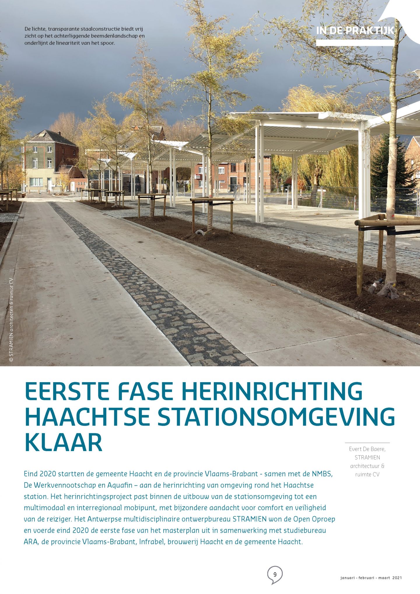 STRAMIEN cv in tijdschrift Publieke Ruimte nr. 37